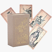 Size Gốc Bộ bài Gold foil Tarot phiên bản Cao Cấp