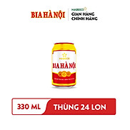 GIFT Combo 2 lon Bia Hà Nội 330ml lon