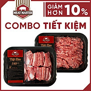 HCM Combo Heo tiếp kiệm Thịt xay - Sườn non Meat Master  400 G  - Giao