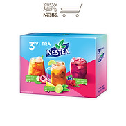 NESTEA MIX VỊ Trà vị Chanh 4 gói x 13g + Trà vị Vải và Hương Hoa Lài 2 gói