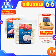 Combo cá viên 500 gram + bò viên 500 gram Tâm Lợi, loại cao cấp