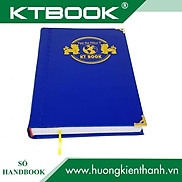 SỔ GHI CHÉP BÌA DA KTBOOK HANDBOOK CAO CẤP 400 trang size 16 x 24 cm ruột