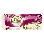 GIẤY VỆ SINH 10 CUỘN 3 LỚP KHÔNG LÕI PRIME 1.5KG DÂY 10 CUỘN TOILET PAPER