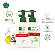 Combo 2 Sữa Dưỡng Thể Dưỡng Da Cho Bé Greenfinger ChokChok Moisture Baby