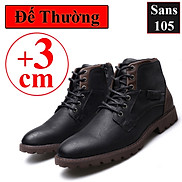 Giày boot nam martin boots Sans105 da bò thật big size 48 47 46 45 44 43