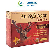 Viên ăn ngủ ngon Rostex HDPHARMA kẽm, lysin tăng sức đề kháng - 60 viên