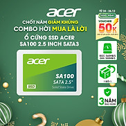 Ổ cứng SSD Acer SA100 3D NAND tốc độ đến 561MB s