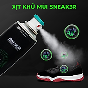 Xịt khử mùi giày Sneaker SNEAK3R loại bỏ mùi hôi chân, ngăn ngừa mồ hôi