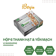 HỘP THANH NĂNG LƯỢNG HẠT & YẾN MẠCH SUPERFIT - VỊ CHANH XÍ MUỘI - MADARINE