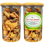 DA CÁ HỒI LẮC TRỨNG MUỐI GIÒN NGON - HŨ 200G HIỆU SK FOOD