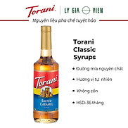 Siro Vị Caramen Muối Torani Salted Caramel Syrup 750ml Mỹ