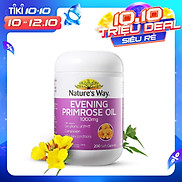 Viên uống tinh dầu hoa anh thảo Nature s Way Evening Primrose Oil 1000Mg