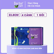 Băng vệ sinh ban đêm Doctor Care 33.8cm chiết xuất thảo dược the mát sảng