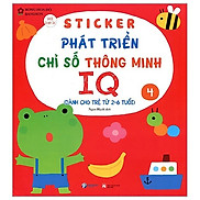 Sticker Phát Triển Chỉ Số Thông Minh IQ - Tập 4