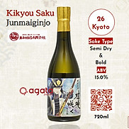 Rượu Sake Nhật Bản Kikyo Saku Junmai Ginjo 720ml