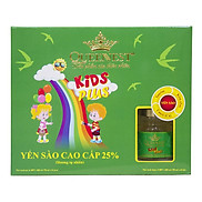 YẾN SÀO CAO CẤP KIDPLUS 25% HƯƠNG TỰ NHIÊN - 70ml hộp 06 hũ