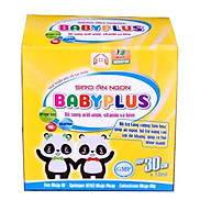 SIRO ĂN NGON BABYPLUS - GIÚP BÉ BIẾNG ĂN, HẾT TÁO BÓN, TĂNG CÂN TỰ NHIÊN