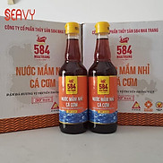 Thùng 6 Chai Nước mắm 584 Nha Trang loại 30 độ đạm truyền thồng nguyên