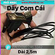 Dây Cáp chỉnh vang số RS232 COM, cáp RS232 chỉnh vang X3, X5, X6, X8, X12