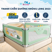 Thanh Chắn Giường Pakey LC1 Bản New Cao 105cm Ống Thép Siêu Dày