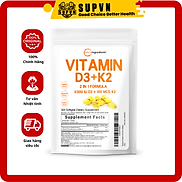 Micro Ingredients Vitamin D3+K2 MK7- Hỗ Trợ Xương Chắc Khỏe