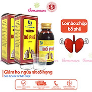 Siro ho bổ phế Đ.Y Combo 2 chai 100ml - Giảm ho, ngứa rát cổ họng