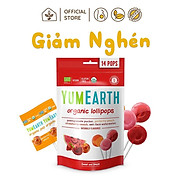 Kẹo Mút Hữu Cơ Yum Earth Hương Vị Trái Cây 85g 63