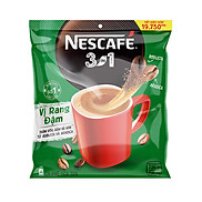 Cà phê hoà tan NESCAFÉ 3IN1 VỊ RANG ĐẬM - công thức cải tiến bịch 46 gói x