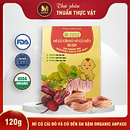 Mì Củ Cải Đỏ Và Củ Dền Ăn Dặm Organic Anpaso 120g 300g, Bổ Sung Chất Xơ