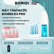 Máy tăm nước vệ sinh răng miệng cầm tay BOMIDI D3 PRO - Hàng nhập khẩu