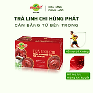 Trà Linh Chi Thanh Mát Hỗ Trợ Lưu Thông Khí Huyết Hộp 25 gói