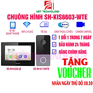 Chuông cửa có hình SH-KIS6603-LE, Camera 2MPixel, chống nước, PoE