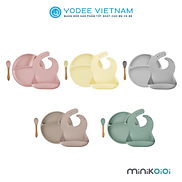 MinikOiOi - Bộ ăn dặm silicone 2