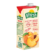 Combo VFRESH Nước đào ép 42% Necta 1 Lít - Vinamilk