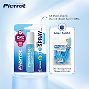 Tặng gói chỉ kẽ răng pierrot  Nước xịt thơm miệng Pierrot 10ml mát lạnh