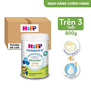 Thùng 6 lon Sữa bột công thức HiPP 4 Organic Combiotic 800g 6 lon x 800g