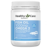 Healthy care Fish Oil 1000mg Omega 3 Australia 400 viên