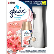 Máy Xịt Phòng Tự Động 60 NGày Glade- Khử Mùi Nhanh Chóng