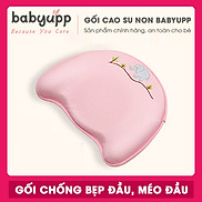 Gối cao su non cho bé cao cấp. Gối Memory Foam chống méo đầu - bẹp đầu