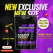 Sữa tăng cân MuscleTech - Mass Tech Extreme 2000 bịch 12lbs- Nhiều Mùi Vị