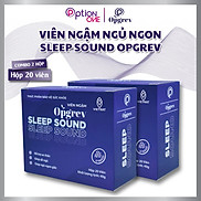 COMBO 2 HỘP Viên ngậm Sleep Sound Opgrev hỗ trợ mất ngủ giúp ngon giấc 20