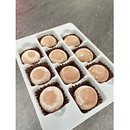 Bánh Mochi nhân Kem Lạnh vị Trà Xanh, Socola siêu ngon 300g 10 viên Đồ ăn