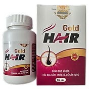 Viên uống dưỡng tóc Gold Hair Vinh Thịnh Vượng VV, hộp 40v, phục hồi