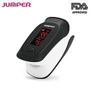 Máy đo nồng độ oxy máu và nhịp tim Jumper SPO2 JPD-500D màn hình LED Chứng