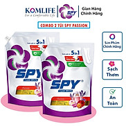 Combo 2 túi nước giặt xả SPY Super White Passion 3