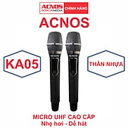 Micro không dây UHF ACNOS KA05 cao cấp - Bảo hành 6 tháng Micro rời - 1