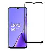 Miếng Dán Kính Cường Lực cho Oppo A9 2020 - Full màn hình - Màu Đen