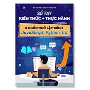 Sách - Sổ tay kiến thức + thực hành 3 ngôn ngữ lập trình JavaScript, Python