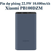 Pin dự phòng sạc nhanh 22.5W 10.000mAh 3 cổng Xiaomi PB100DZM