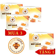 SALE TRUNG THU Combo 3 hộp Bột nghệ uống liền Honimore 288g 18 gói tặng 1